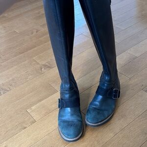 Franco Sarto Leather boots in 8